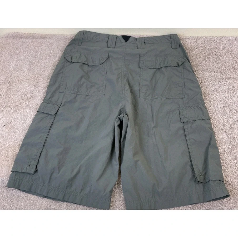 Boy Scouts Cargo Shorts Green Nylon Centennial‎ Uniform Adult Sz Small 31x10